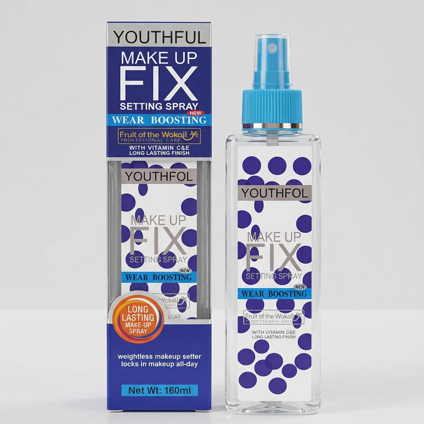 Youthful Make Up Fix Setting Spray - 160ml