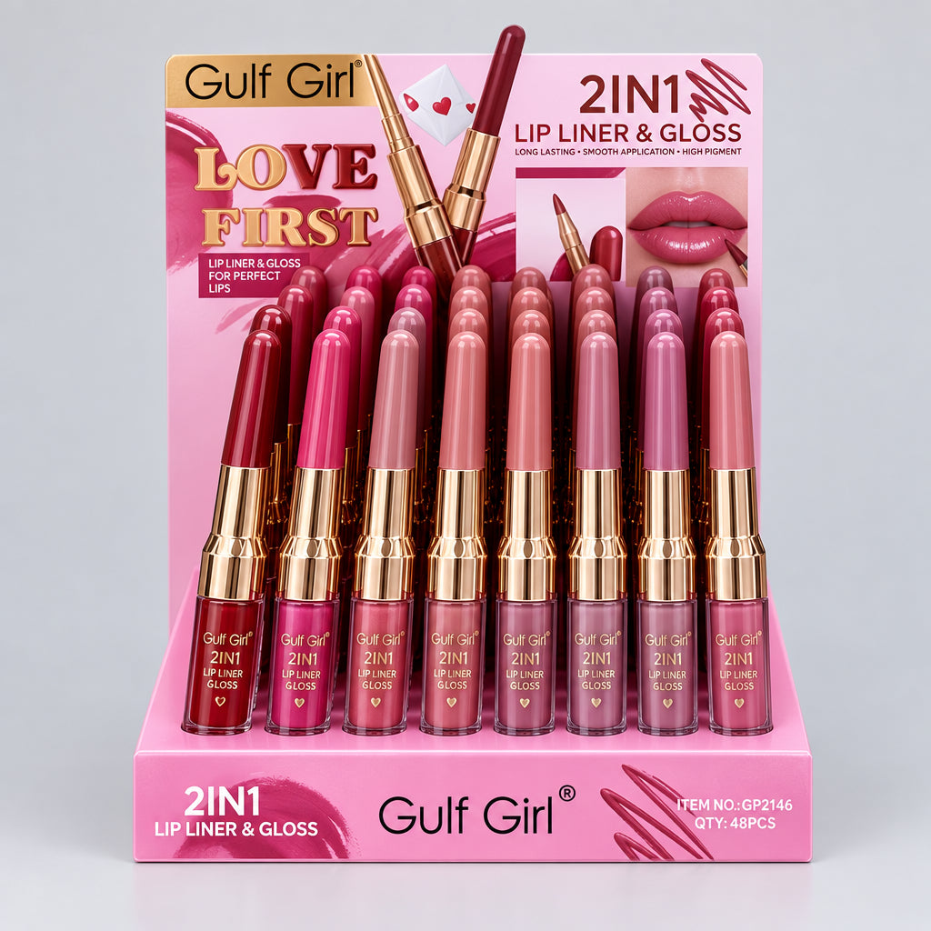 Gulf Girl 2-in-1 Lip Liner & Gloss