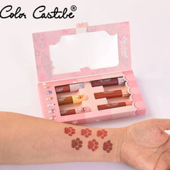 Color Castle Velvet Lip Gloss Pack of 6