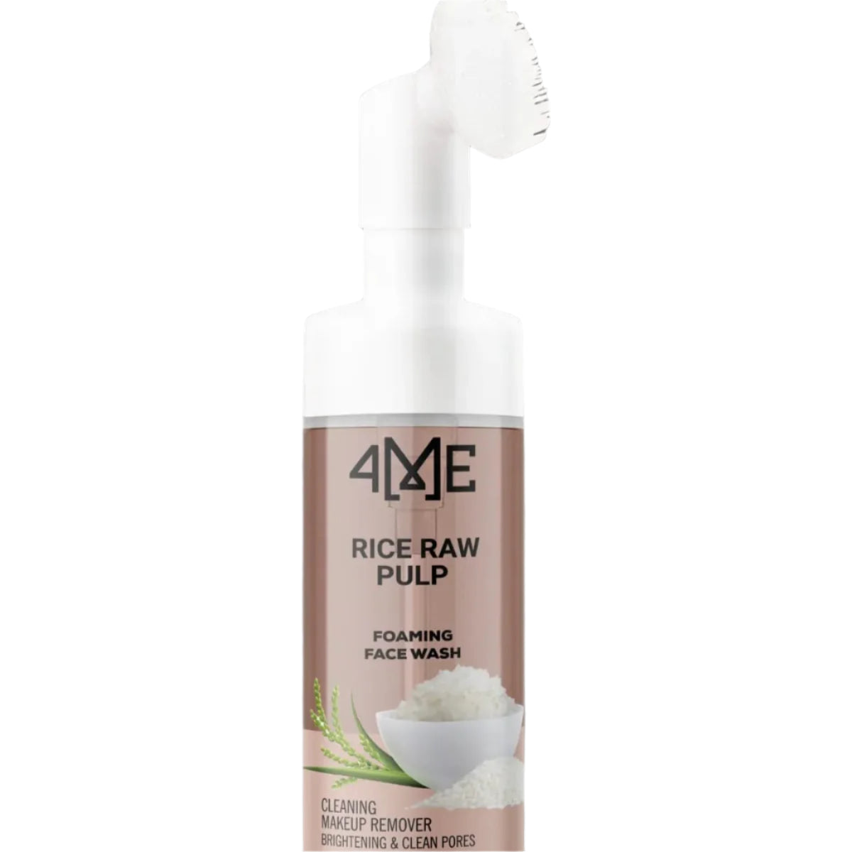4ME Rice Raw Pulp Foaming Face Wash 100ml