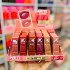 Huda Matte Me Matte Lipstick