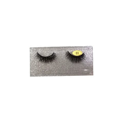 Glamorous Face 4D Mink Hair Eyelashes 10 Pieces GF 8063