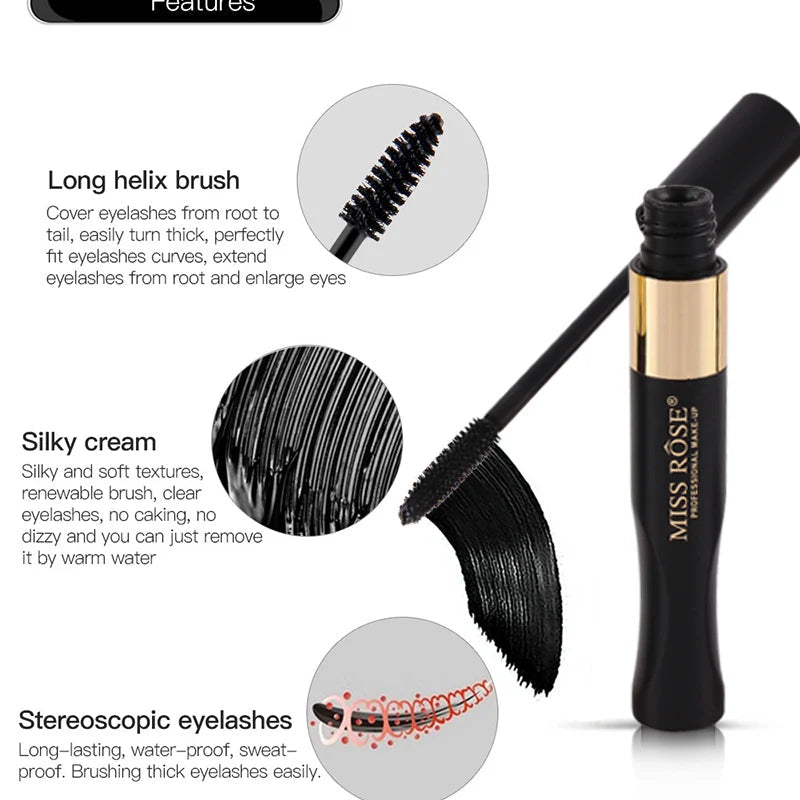 Miss Rose 4D Silk Fiber Lash Mascara