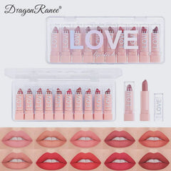 Dragon Ranee - Mini Velvet Lipstick Set of 10