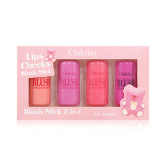 4 Pcs Victoria Key 2 in 1 Jelly Blush