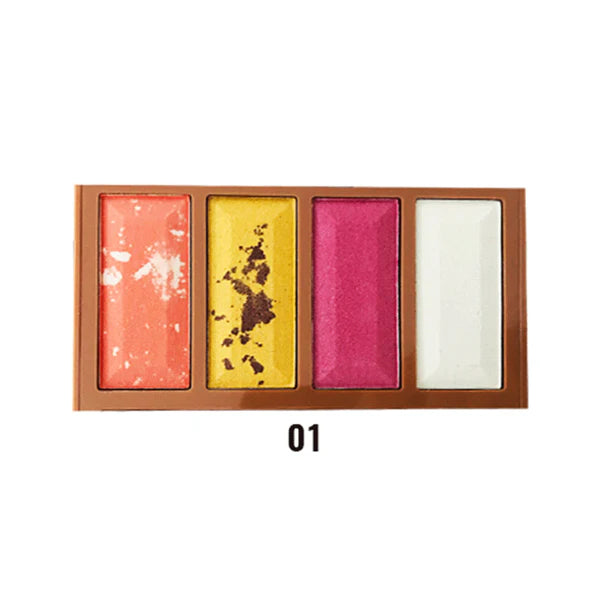 Face it 4 Shades Highlighter Palette