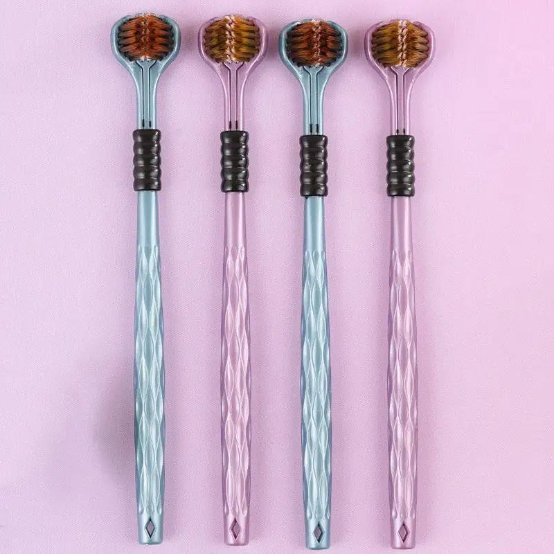 Three Side Toothbrush Pack of 2