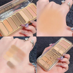 Miss Lara 9-color Blush Highlighter Eyeshadow Palette