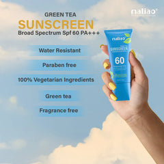 Maliao Fragrance Free Green Tea Sunscreen - 100g