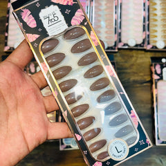 7To5 Talklee Matte Artifical Nails With Free Stickers