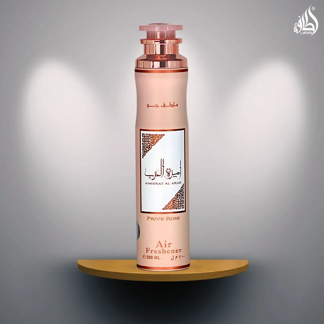 Lattafa Asdaaf Ameerat Al Arab Prive Rose Air Freshener - 300ml