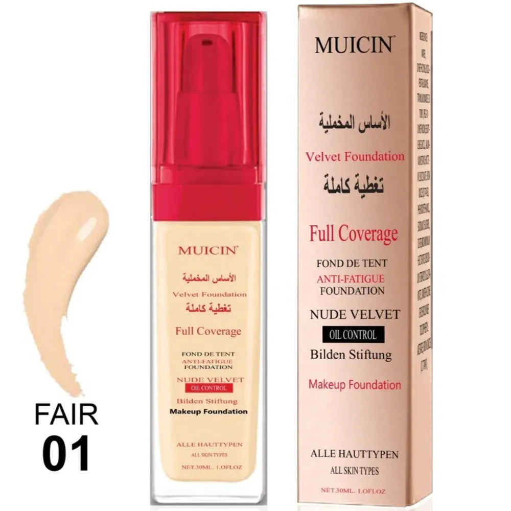 MUICIN Nude Velvet Full Coverage Foundation