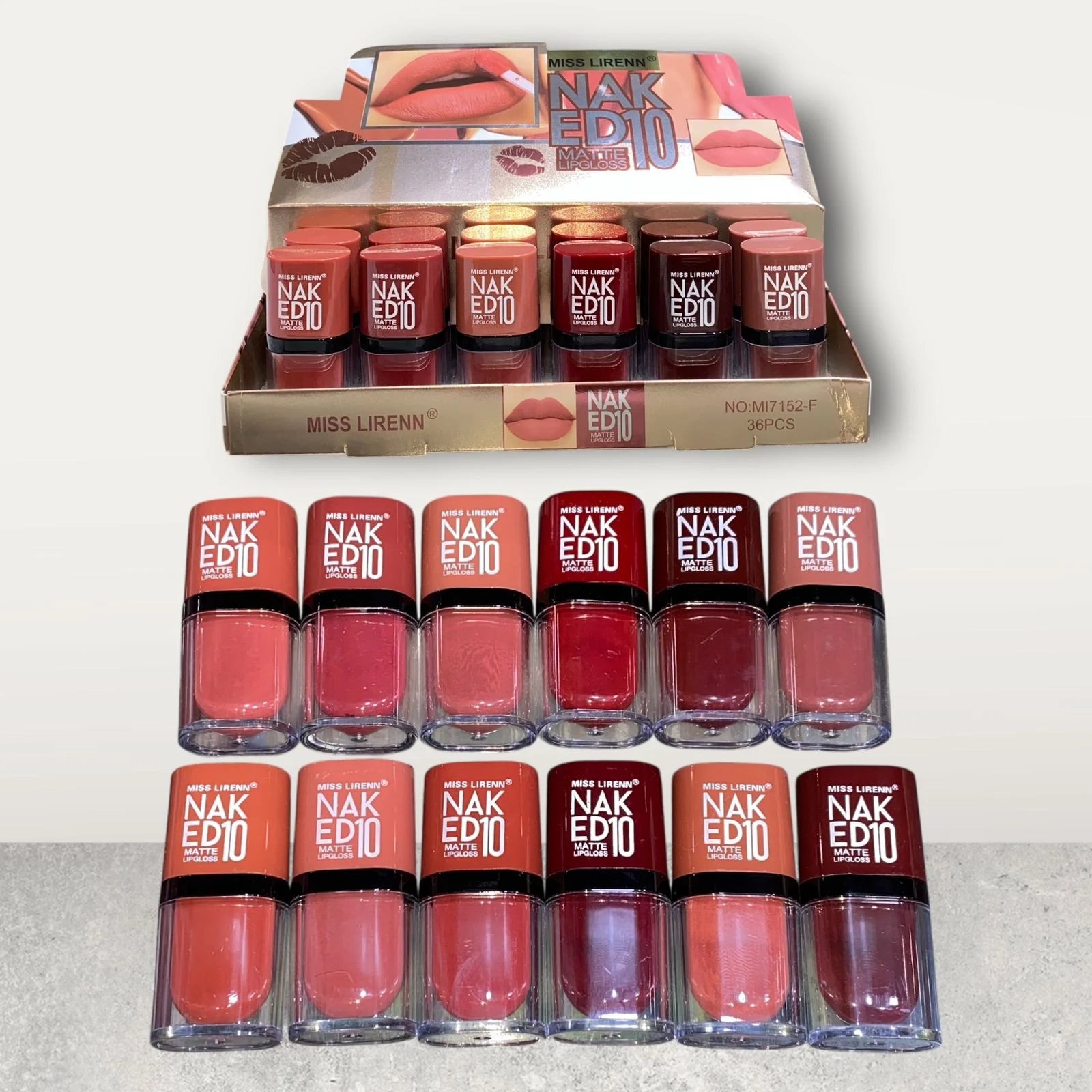Miss Lirenn Naked10 Matte Lip Gloss