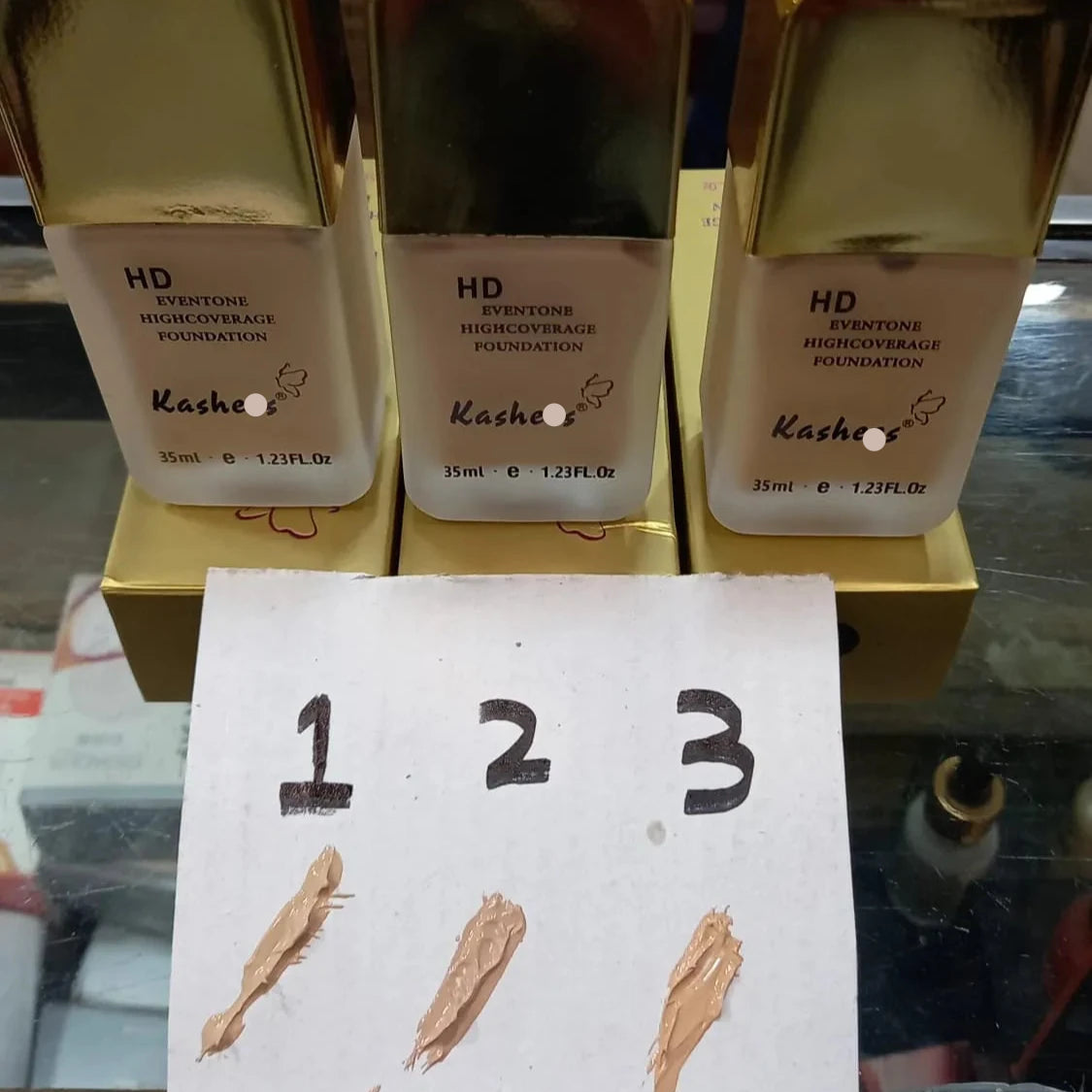 Kasheees Eventone Highcoverage Foundation - 35ml