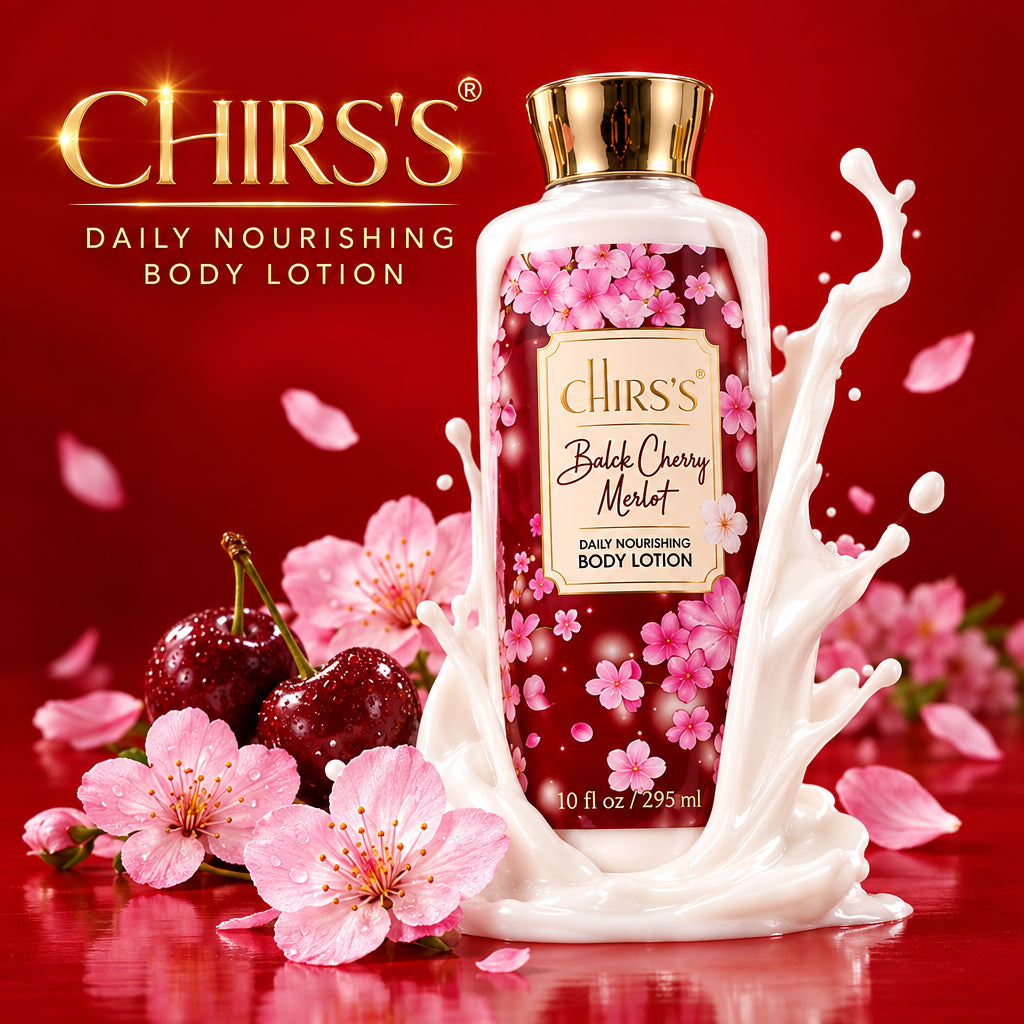 CHIRSS Professional Black Cherry Merlot Daily Nourishing Body Lotion - 295ml