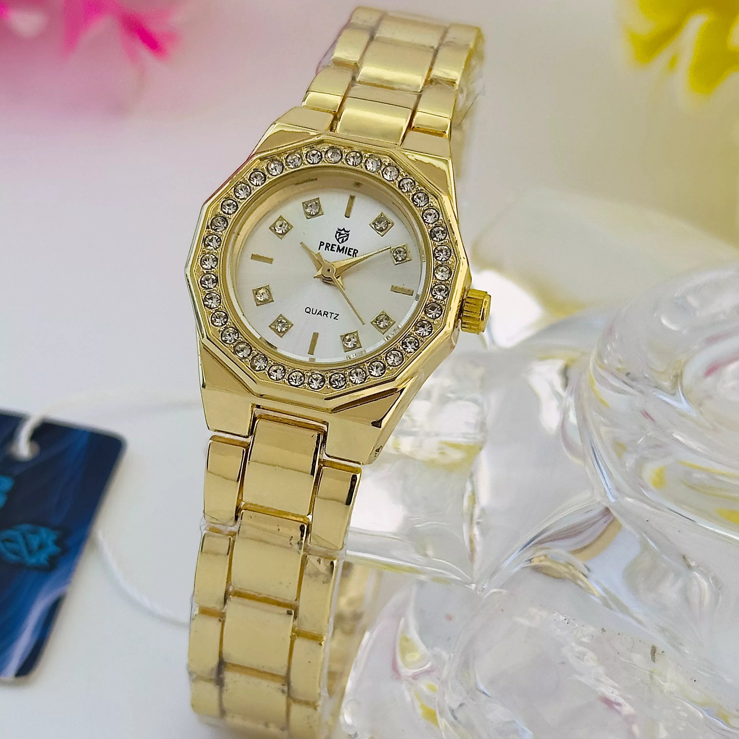 PREMIER Ladies Fancy Watch – Elegant Design, Premium Finishing & Stylish Look - BRAND BOX
