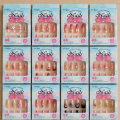 YY Kiss Luxury Press On Nails - 12Pcs