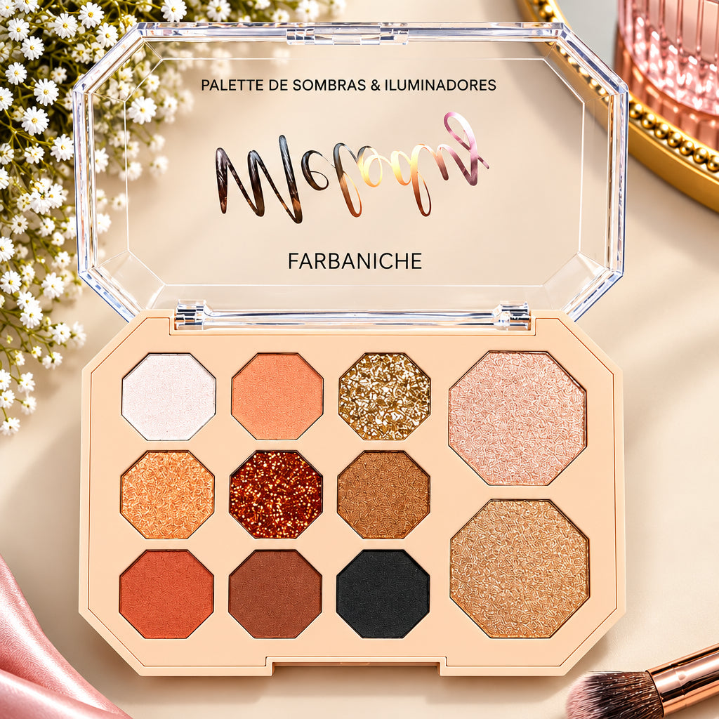 LABRANCHE Eyeshadow Melody Palette - 11 Colors
