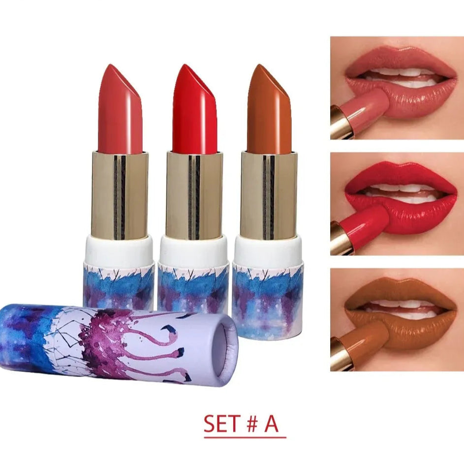 Kevin & Coco Matte Lipstick Set ( 3 Pcs )