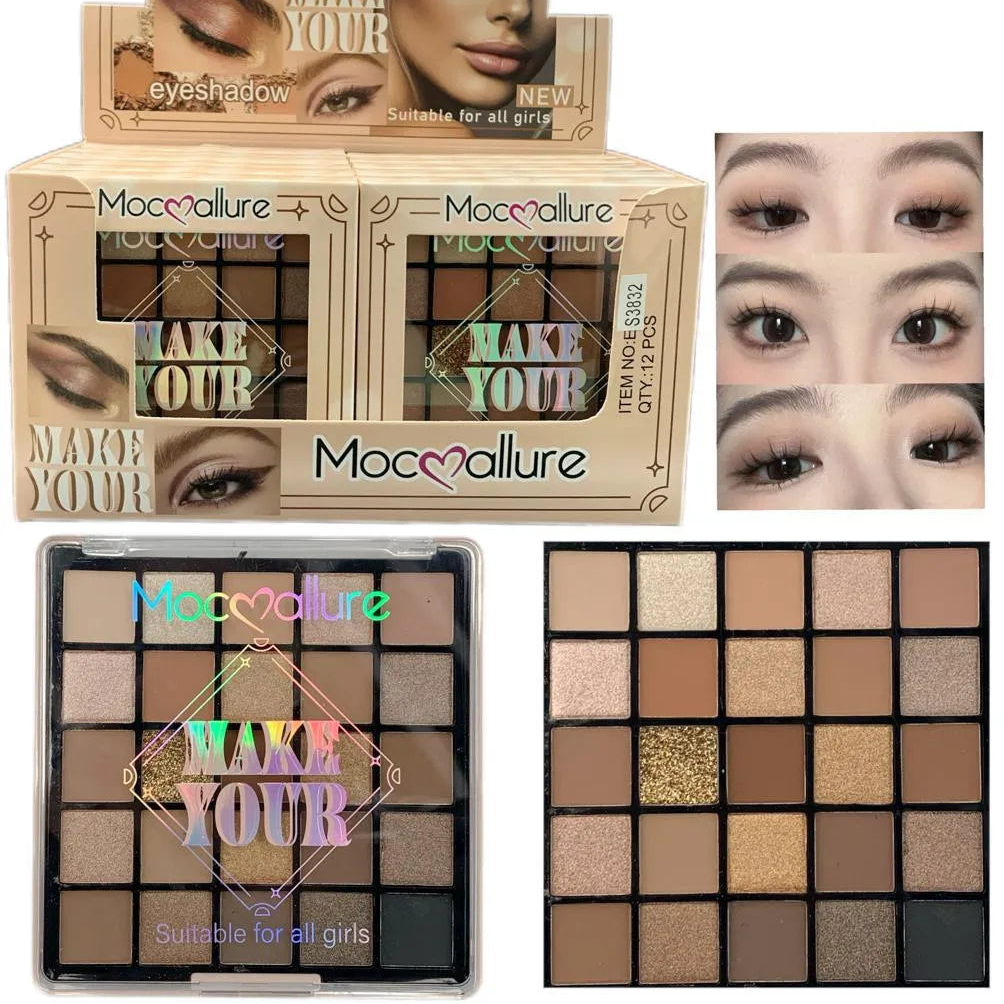 Mocallure Eyeshadow Palette - 25 Colors