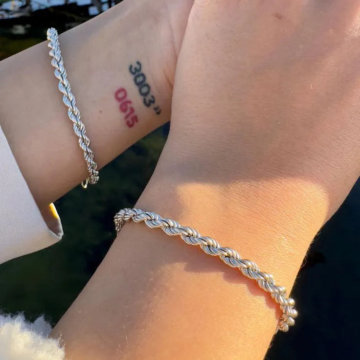 Stainless steel Rope Bracelet