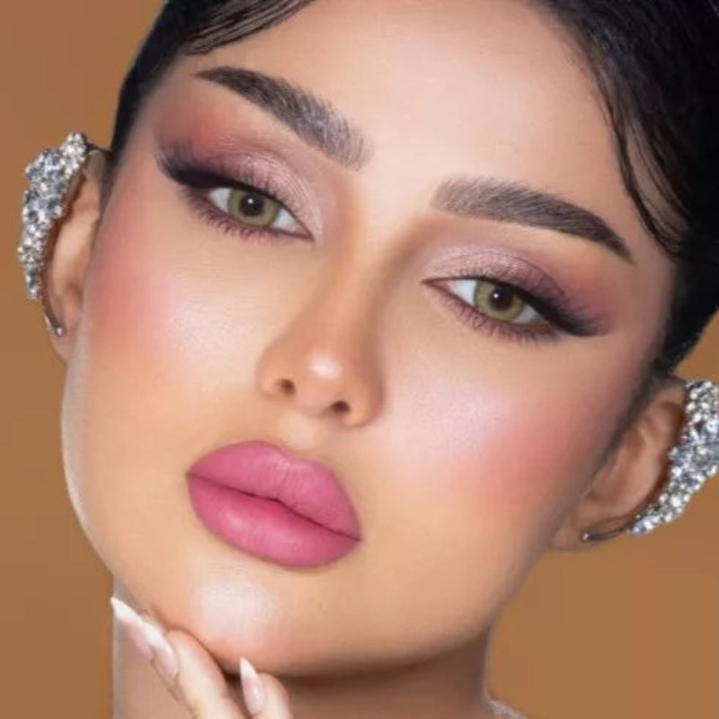 Dahab Daily Wear Collection Olive Contact Lenses