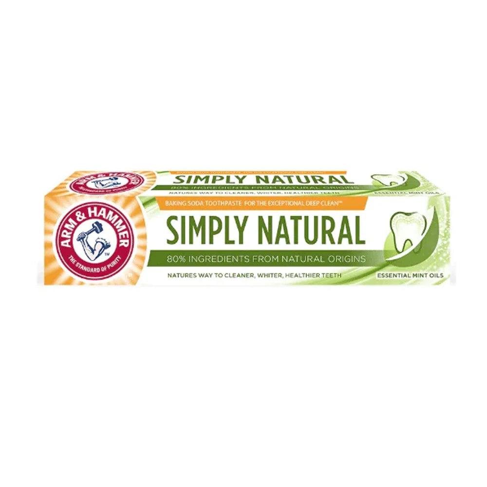 Arm & Hammer Simply Natural Toothpaste - 75ml