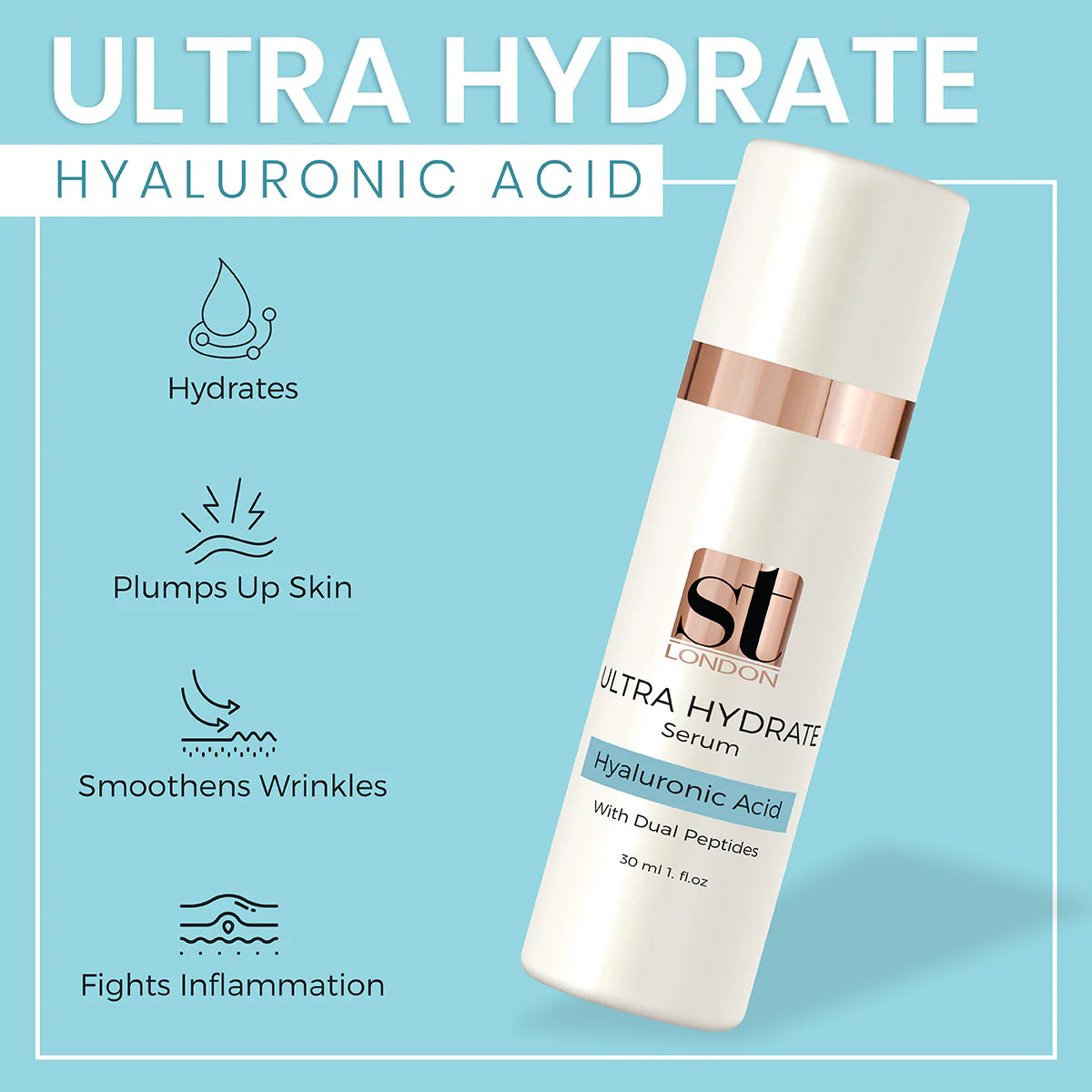 ST London - Ultra Hydrate Serum - 30ML