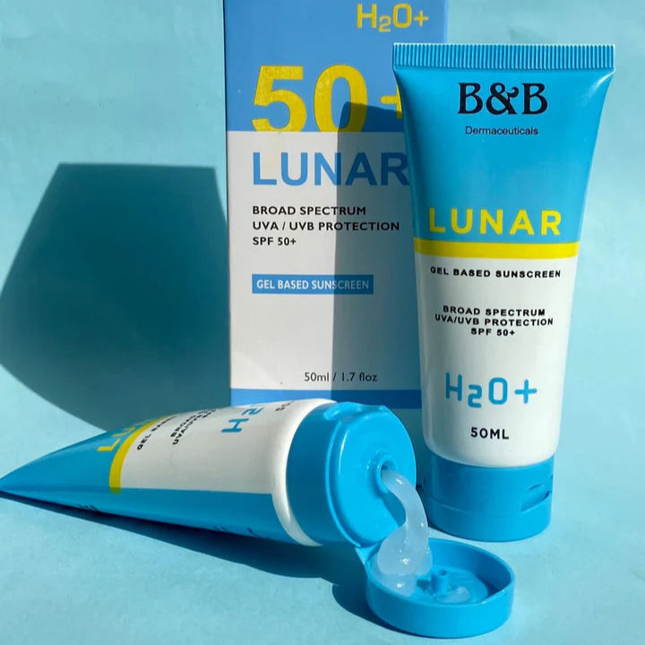 B&B 50+ Lunar Gel Sunscreen 50ML