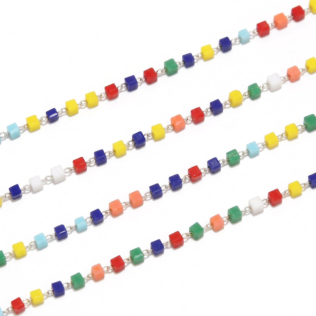 Handmade Beaded Chains Permanent Bracelet