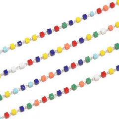 Handmade Beaded Chains Permanent Bracelet