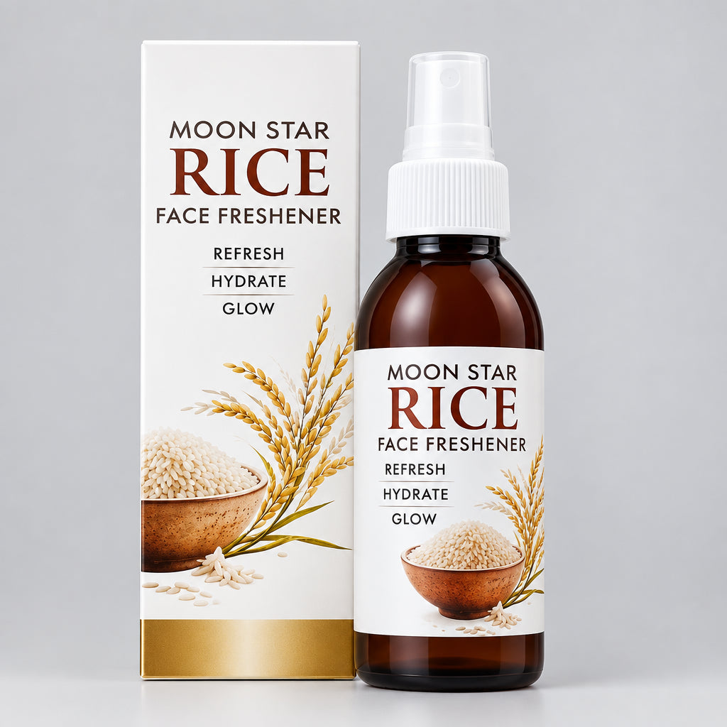 Moon Star Rice Face Freshener - 120ml
