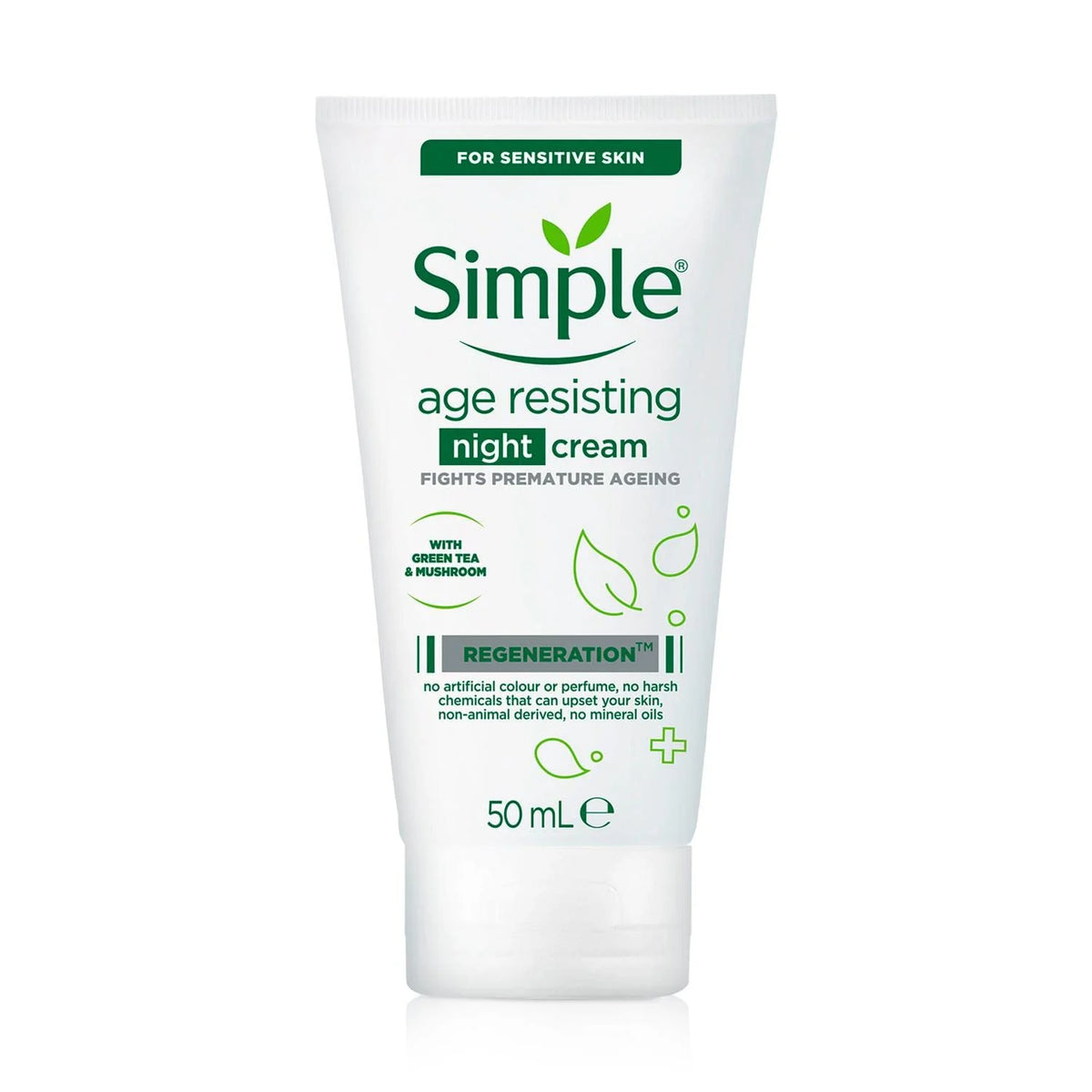 Simple Regeneration Age Resisting Night Cream - 50ml