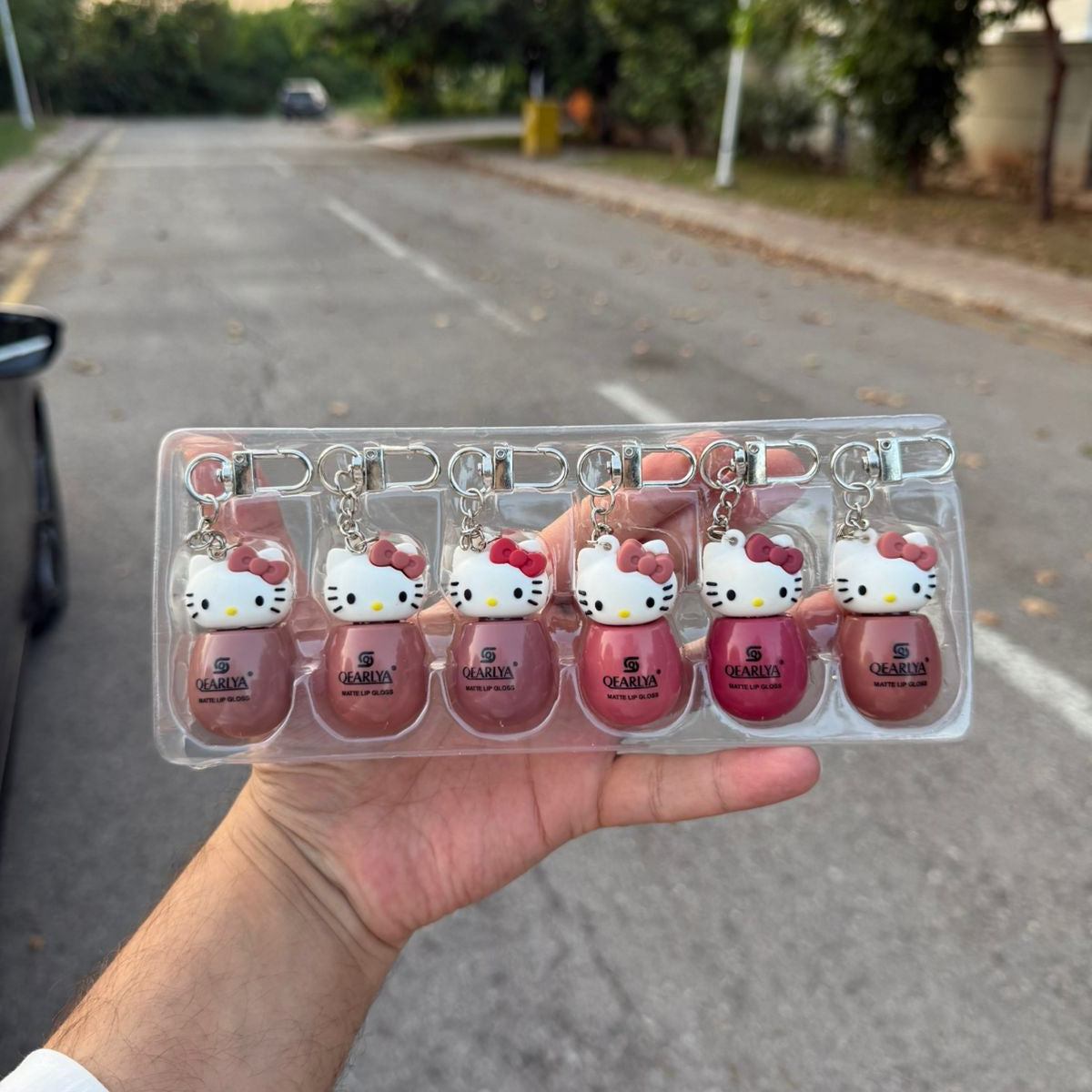 QEARLYA Hello Kitty Matte Lip Gloss