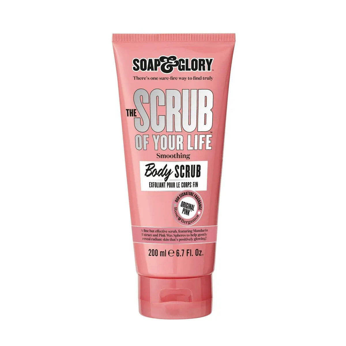 Soap & Glory Pink The Scrub Of Your Life Exfoliating Body Scrub - 200ml