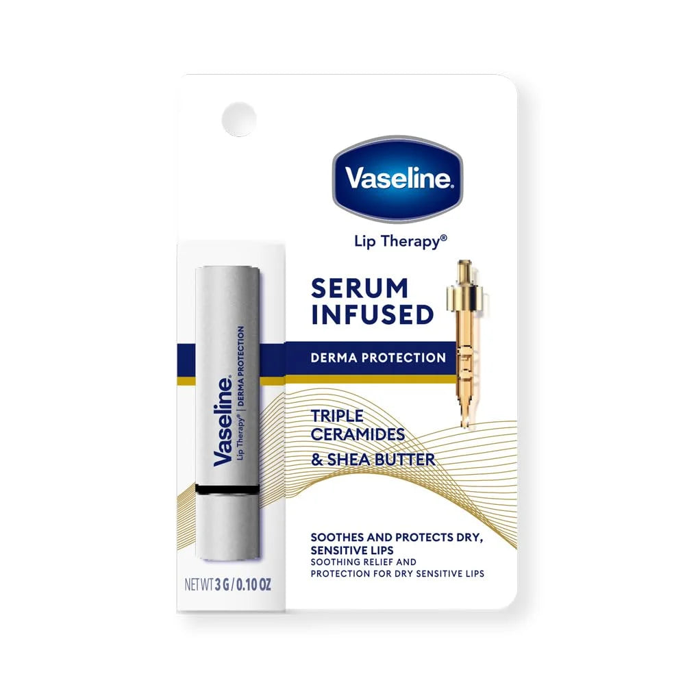 Vaseline Lip Therapy Serum Infused Derma Protection lip balm - 3g