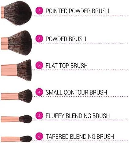 BH Cosmetics White Gold - 13 Piece Brush Set