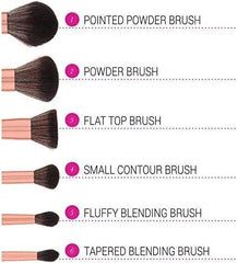 BH Cosmetics White Gold - 13 Piece Brush Set