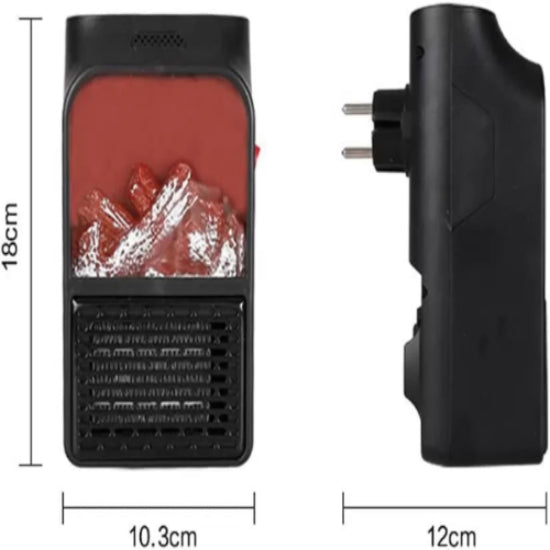 Portable Mini Electric Fan Heater Low Energy