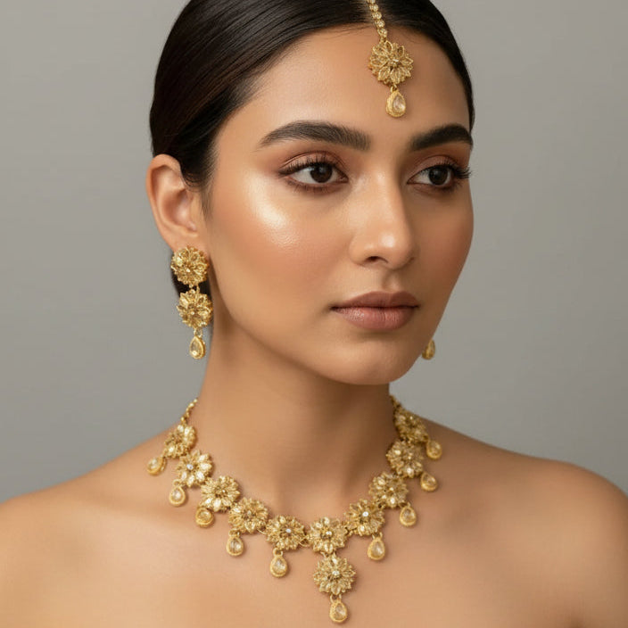 Kundan Shisha Collection - 4 colour available