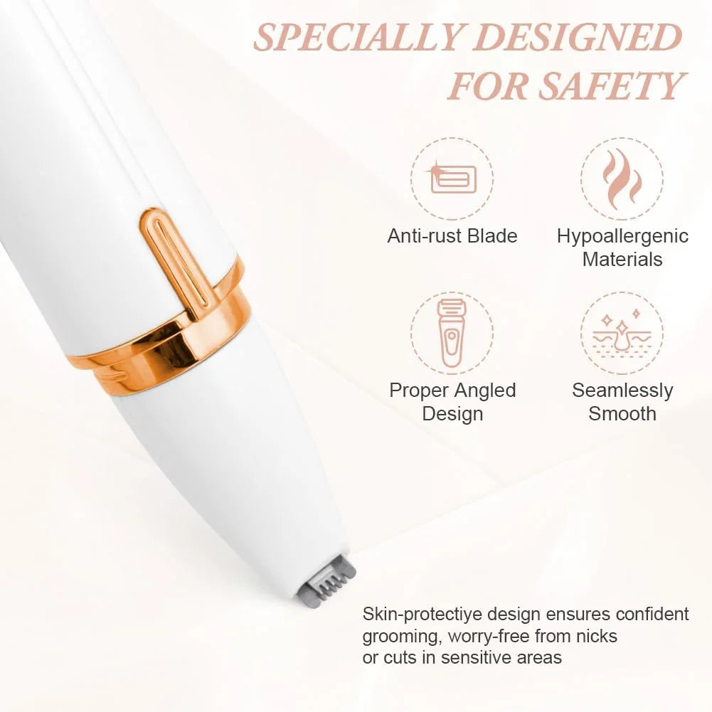 Multifunctional 4 Way Lady Shaver