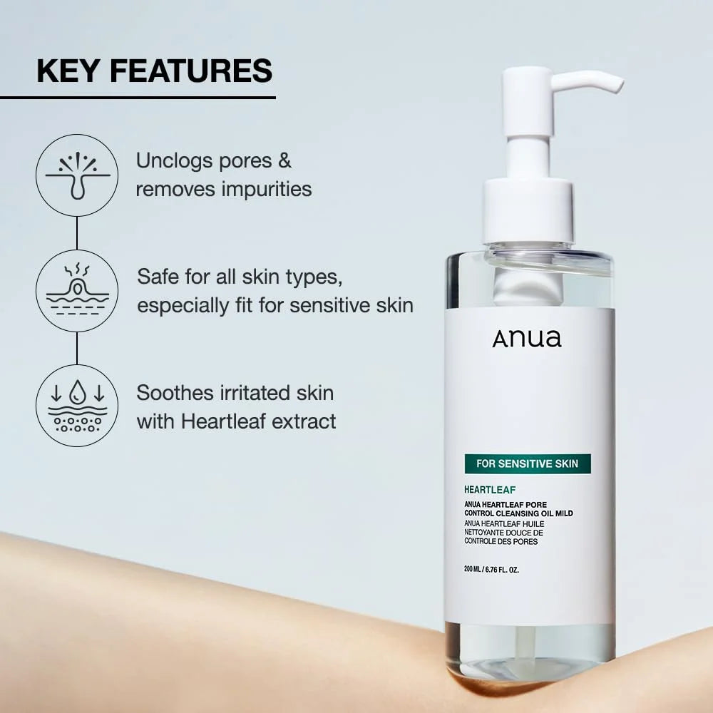 ANUA Heartleaf Pore Cleansing Oil - 200ml