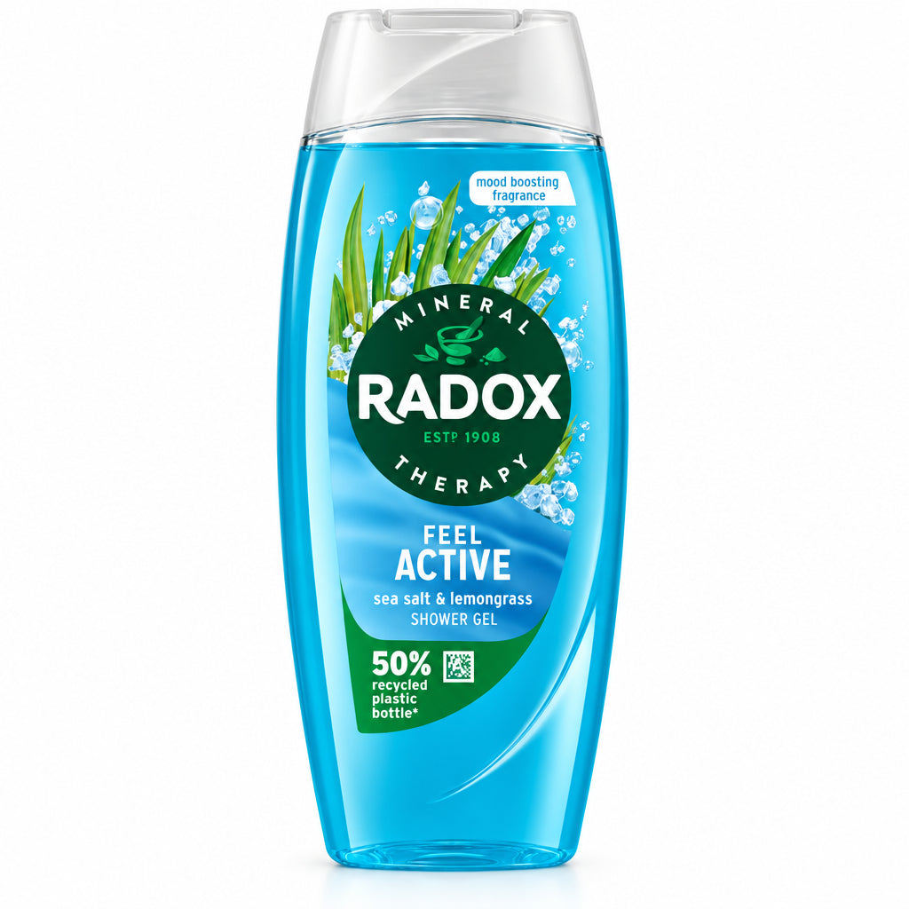 Radox Feel Active Sea Salt & Lemongrass Shower Gel  - 225ml