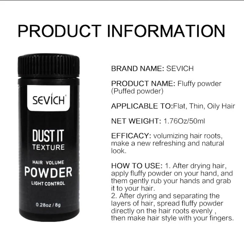Sevich Hair Fluffy Powder Increase Hair Volume