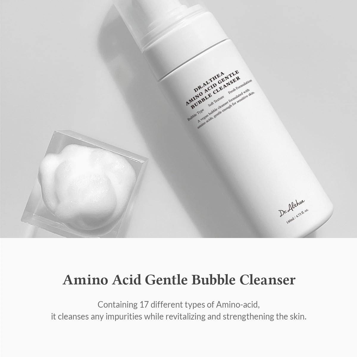 Dr Althea Amino Acid Gentle Bubble Cleanser - 140ml