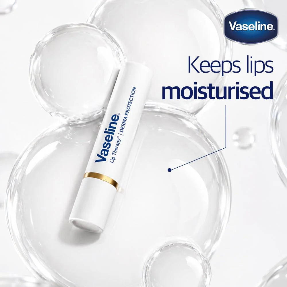 Vaseline Lip Therapy Serum Infused Derma Protection lip balm - 3g