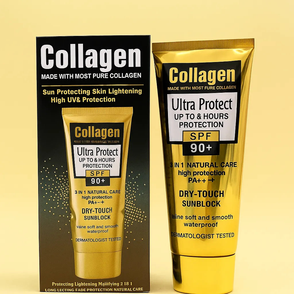 Fruit Of The Wokali Collagen Ultra Protect 3-in-1 Dry- Touch Sunblock SPF 90+ - 100ml