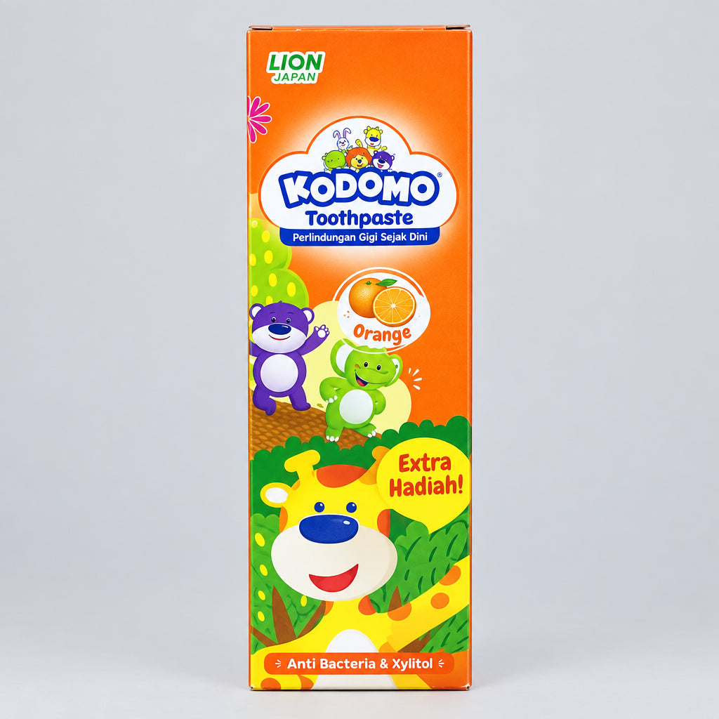  Lion Kodomo Orange Flavour Children's Toothpaste - 45g