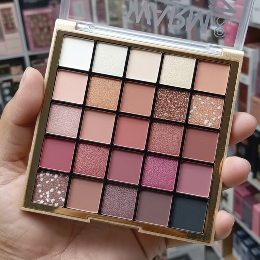 ANYLADY 25 Color Warm Naturals Eyeshadow Palette