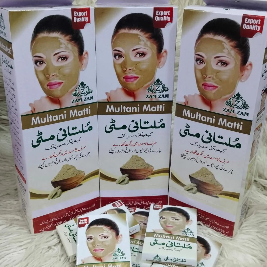 Zam Zam Multani Mitti – 24 Sachets Box